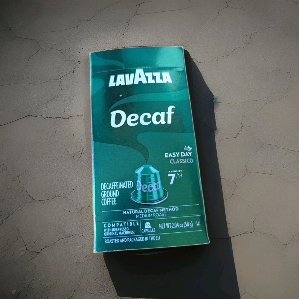 Lavazza Decaf Aluminum Capsules Compatible with 1 Count (Pack of 10) New